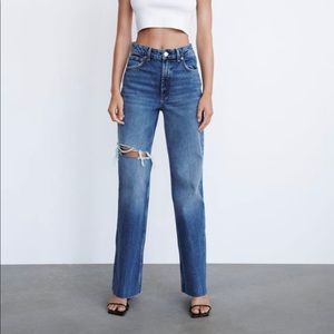 - ZARA WIDE LEG JEANS